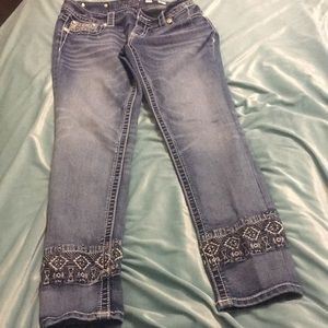 Miss Me Skinny Deco Jeans